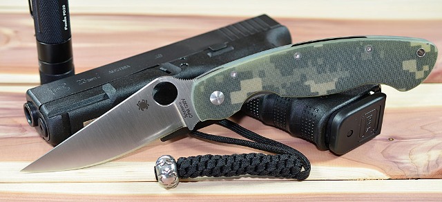 Складной нож Spyderco Military C36GPCMO