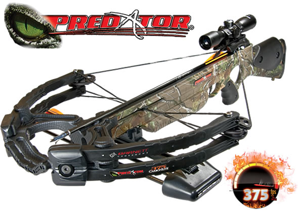 Арбалет Barnett Predator CRT скорость 114 м/с!