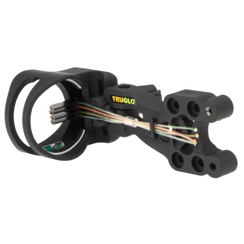 Прицел для блочного лука "Truglo" Carbon XS карбоновый с подсветкой.