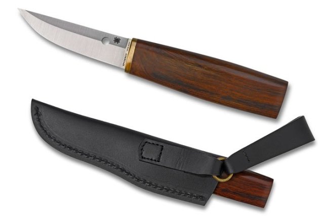 Нож с фиксированным клинком Spyderco PUUKKO FB28WDP