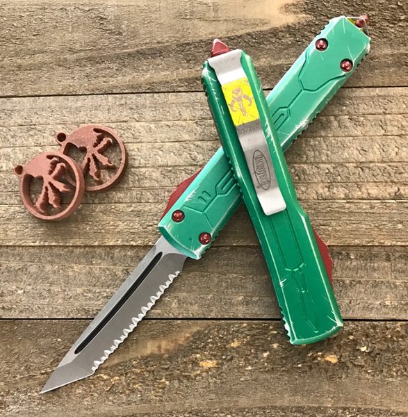 Нож Microtech Ultratech BeadBlasted 123-12BH Bounty Hun с автоматическим открытием/закрытием клинка.