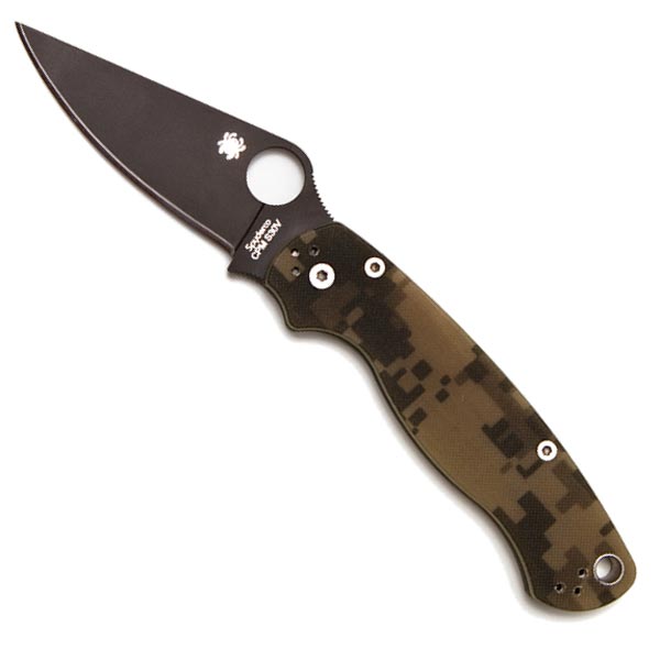 Складной нож Spyderco Paramilitary 2  C81GPCMOBK2