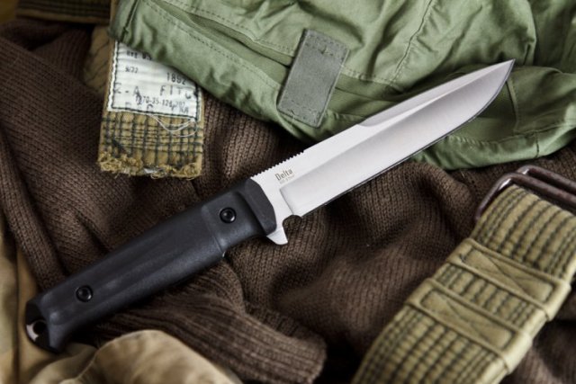 Нож Kizlyar Supreme "Delta" Satin сталь D2