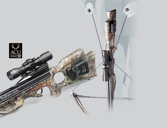 Арбалет TenPoint Carbon Fusion - с ручным натяжителем «ACUdraw50» (USA).