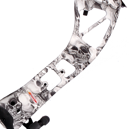 Блочный лук Rex (Рекс). Цвет Skull Camo (белый череп)