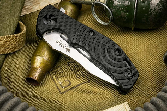 Складной нож Kizlyar Supreme BLOKE Z D2 STONEWASH