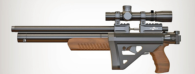 Пневматическая винтовка PCP ATAMAN Ultra-C M2R 715/RB. (Миниган 5,5 мм)