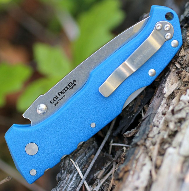 Складной нож Cold Steel CS20NSTLU Pro Lite Tanto Point Blue (сталь 4116 German)