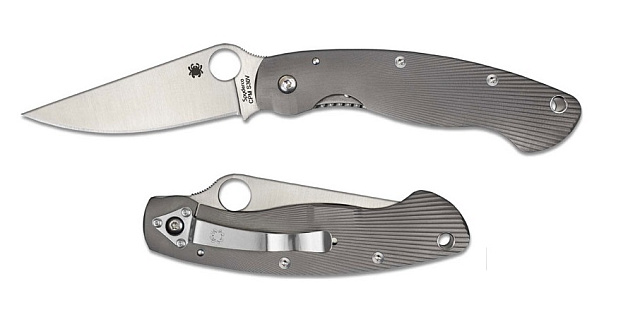 Складной нож Spyderco Military Titanium C36TIFP