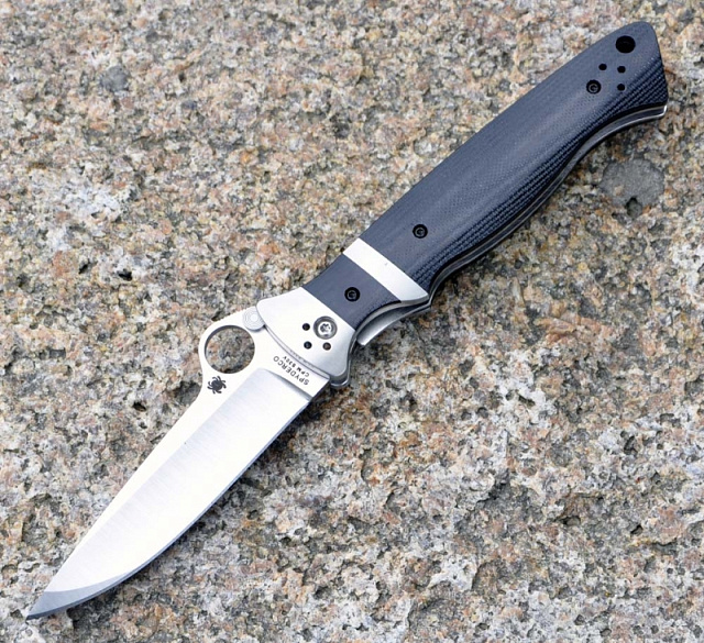Складной нож Spyderco Vallotton Sub-Hilt Folder C149GP