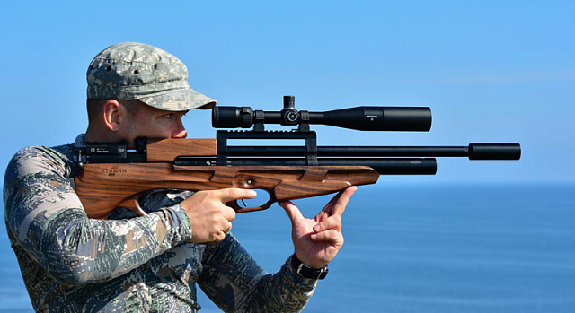 Винтовка PCP ATAMAN Bullpup M2R 816/RB. Калибр 6,35 мм