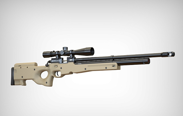 Тактический карабин PCP ATAMAN Tactical carbine Type 2  M2R M2R 346/RB. Калибр 6,35 мм
