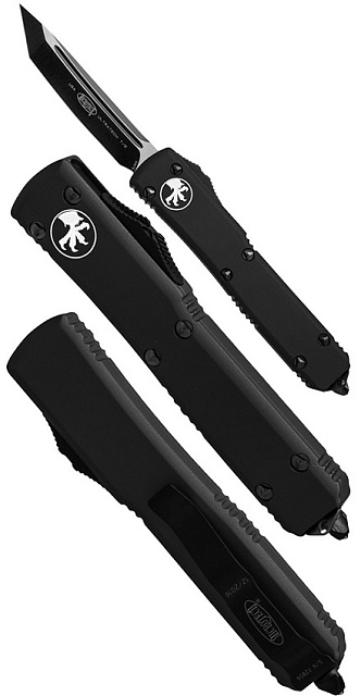 Нож Microtech Ultratech Satin 123-1T (Сталь М390)с автоматическим открытием/закрытием клинка.