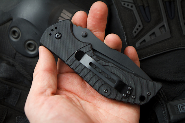 Складной нож Kizlyar Supreme "Biker-X" сталь D2 GT