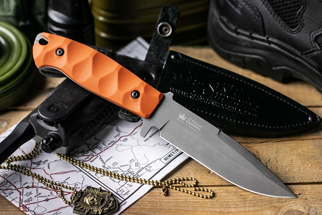 Тактический нож Kizlyar Supreme Severus D2 TacWash