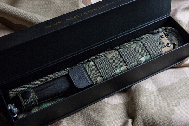 Нож Kizlyar Supreme "Delta" Satin сталь D2
