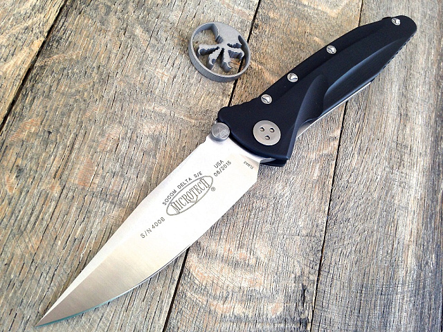 Складной нож Microtech Socom Delta Satin Aluminium  A159-4