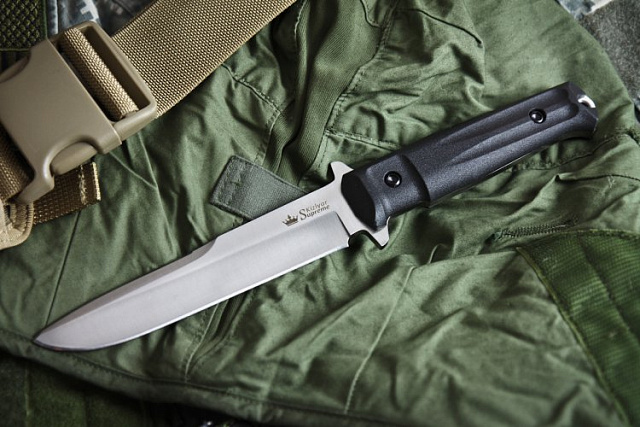 Тактический нож Kizlyar Supreme Trident AUS-8 StoneWash