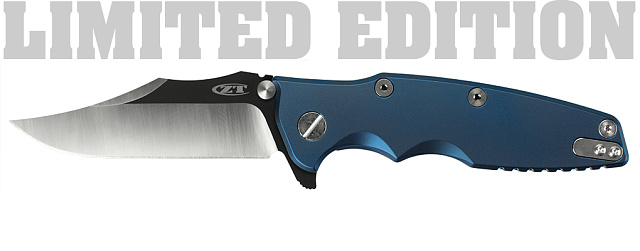 Нож ZERO TOLERANCE ZT 0392BLUBOWIE Limited Edit
