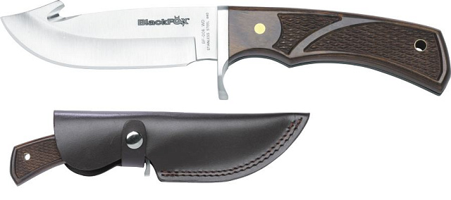 Нож c фиксированным клинком  BLACK FOX GUTHOOK BF-006WD