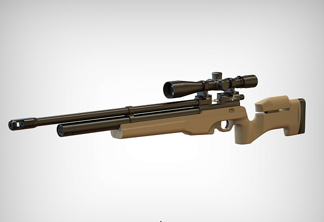 Тактический карабин PCP ATAMAN Tactical carbine Type 1 M2R M2R 246/RB Калибр 6,35 мм