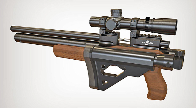 Пневматическая винтовка PCP ATAMAN Ultra-C M2R 715/RB. (Миниган 5,5 мм)
