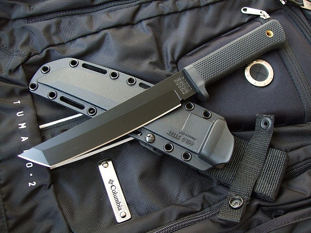 Нож с фиксированным клинком Cold Steel CS13QRTK 3V Recon Tanto