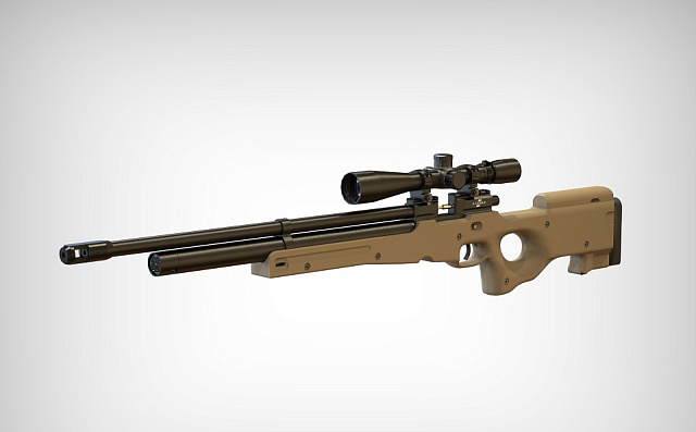 Тактический карабин PCP ATAMAN Tactical carbine Type 2  M2R M2R 346/RB. Калибр 6,35 мм