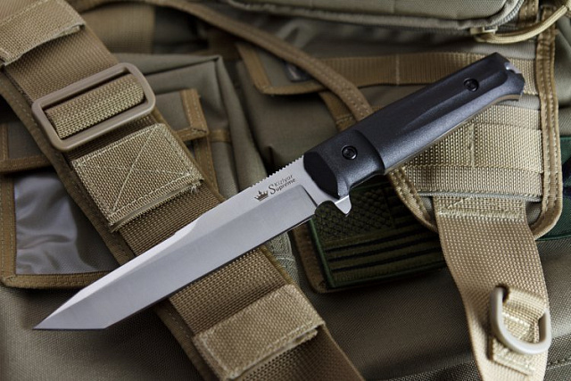 Тактический нож Aggressor AUS-8 Stonewash