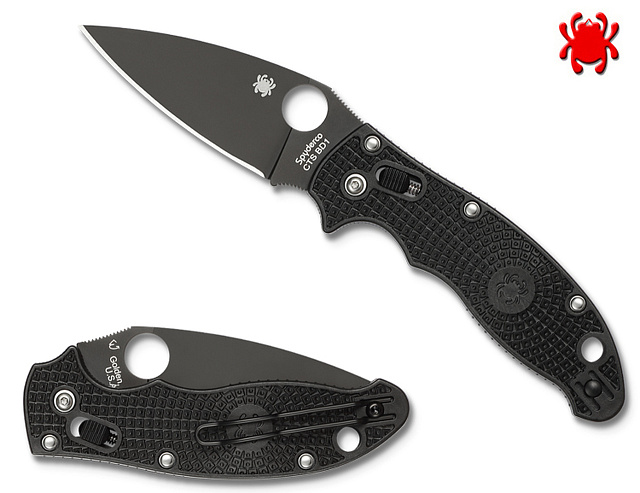 Складной нож Spyderco 101PBBK2 Manix 2 Lightweight сталь CTS-BD1