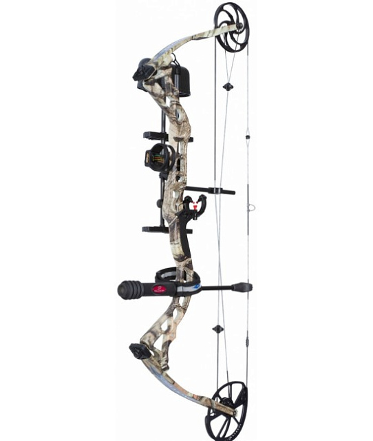 Блочный лук Bowtech «Diamond Core» с комплектом для стрельбы.