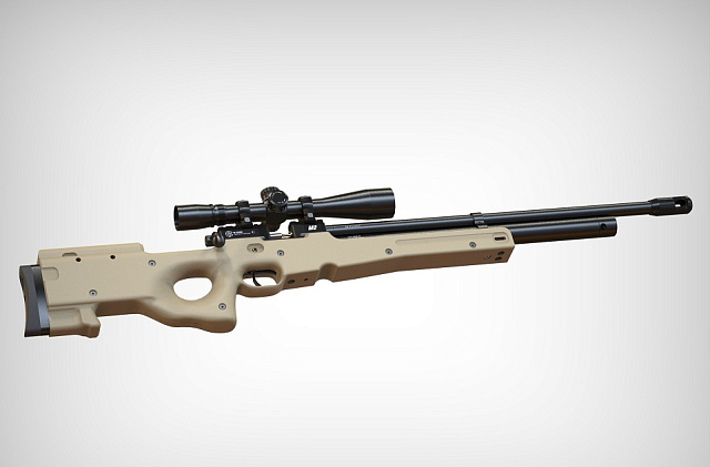 Тактический карабин PCP ATAMAN Tactical carbine Type 2  M2R M2R 346/RB. Калибр 6,35 мм