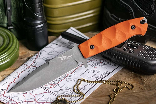 Тактический нож Kizlyar Supreme Severus D2 TacWash