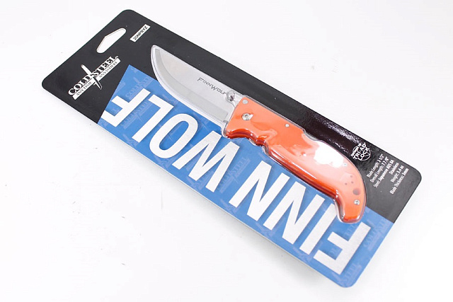 Складной нож Cold Steel 20NPJ Finn Wolf Blaze Orange