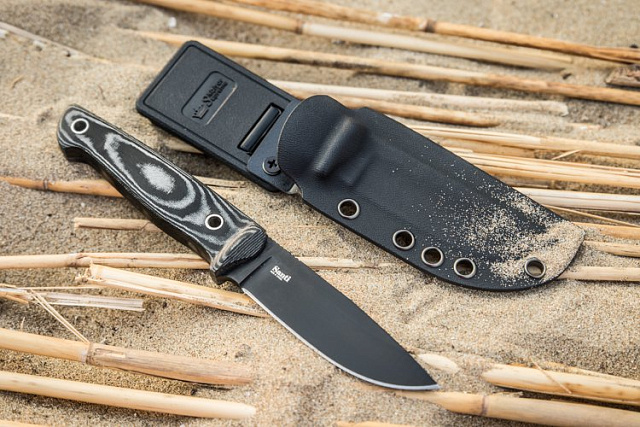 Нож Kizlyar Supreme Santi Black AUS-8