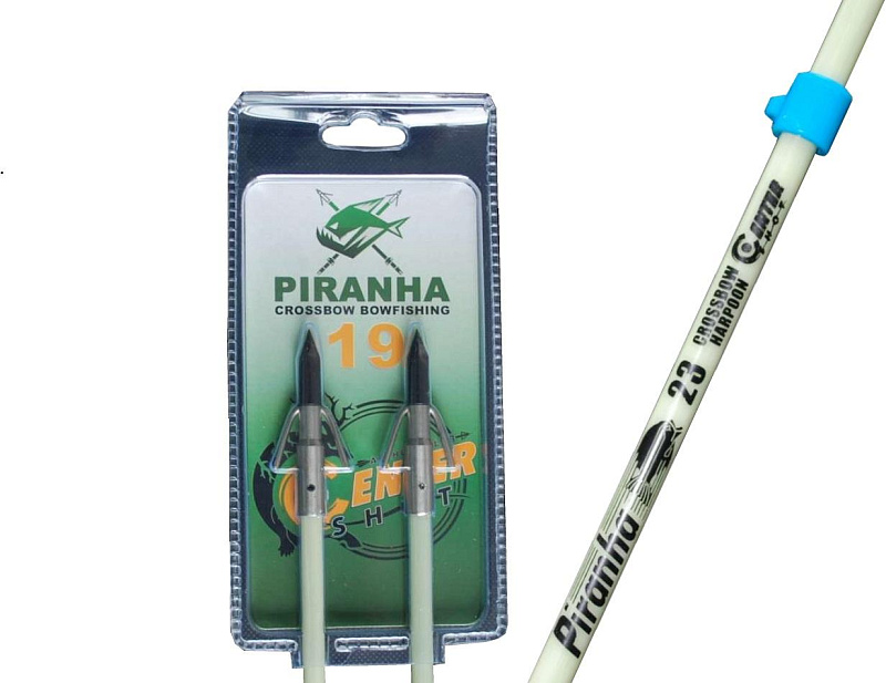 Гарпун арбалетный Piranha 19" 2 шт.