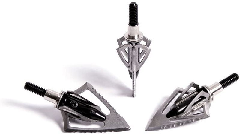 Наконечники для стрел XT Dual Blade Serrated 125grn 3шт