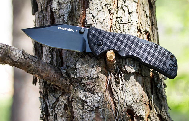 Складной нож фирмы Cold Steel 27TMC Mini Recon 1 Clip Point