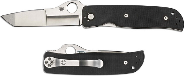 Складной нож Spyderco Double Bevel C174GP