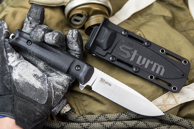 Нож Kizlyar Supreme "Sturm" AUS-8 S
