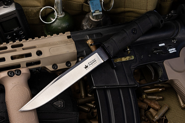 Тактический нож Kizlyar Supreme Vector 420HC StoneWash