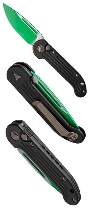 Нож Microtech LUDT 135-1JM Jedi Masterс автоматическим открытием клинка.