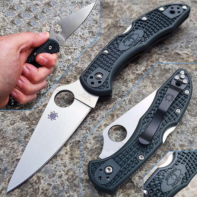 Складной нож Spyderco Delica ZDP-189 C11PGRE
