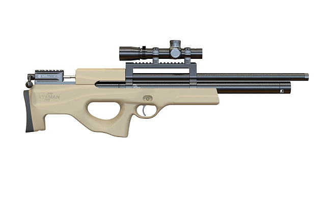 Винтовка PCP ATAMAN Bullpup M2R 446C/RB. Калибр 6,35 мм