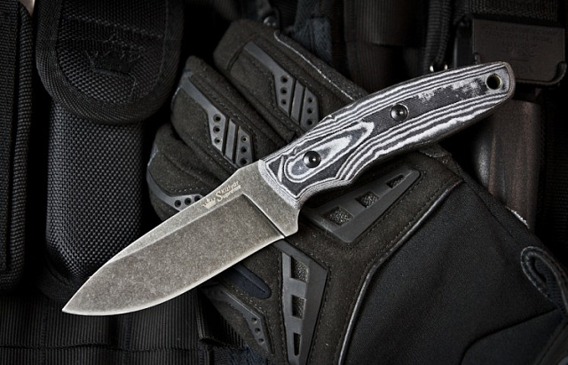 Нож Kizlyar Supreme  "Urban" D2 SW  (покрытие StoneWash )